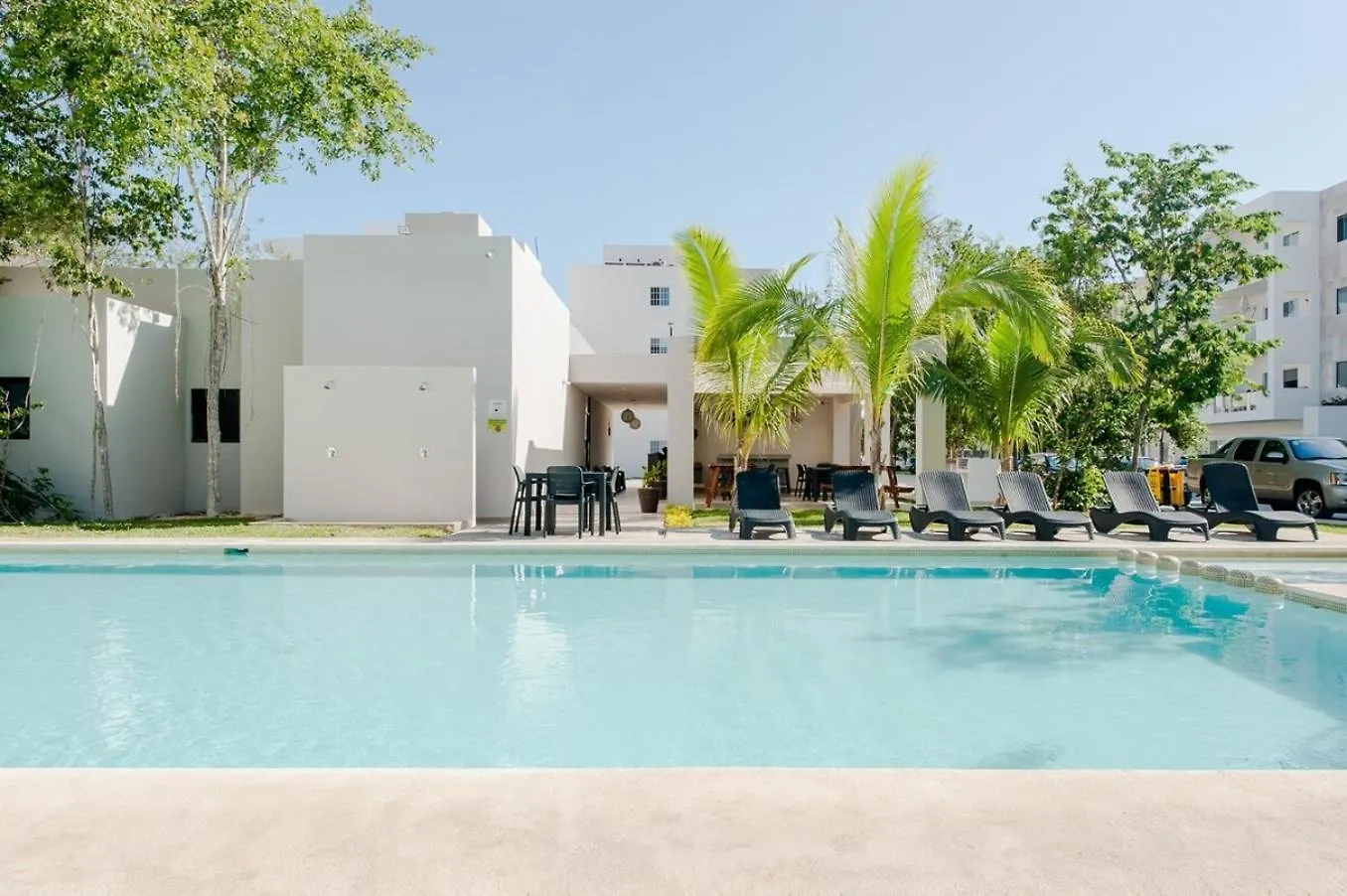 Ferienhaus Workation Paradise Gated, Wifi 500Mb, Gym, Pool Playa del Carmen